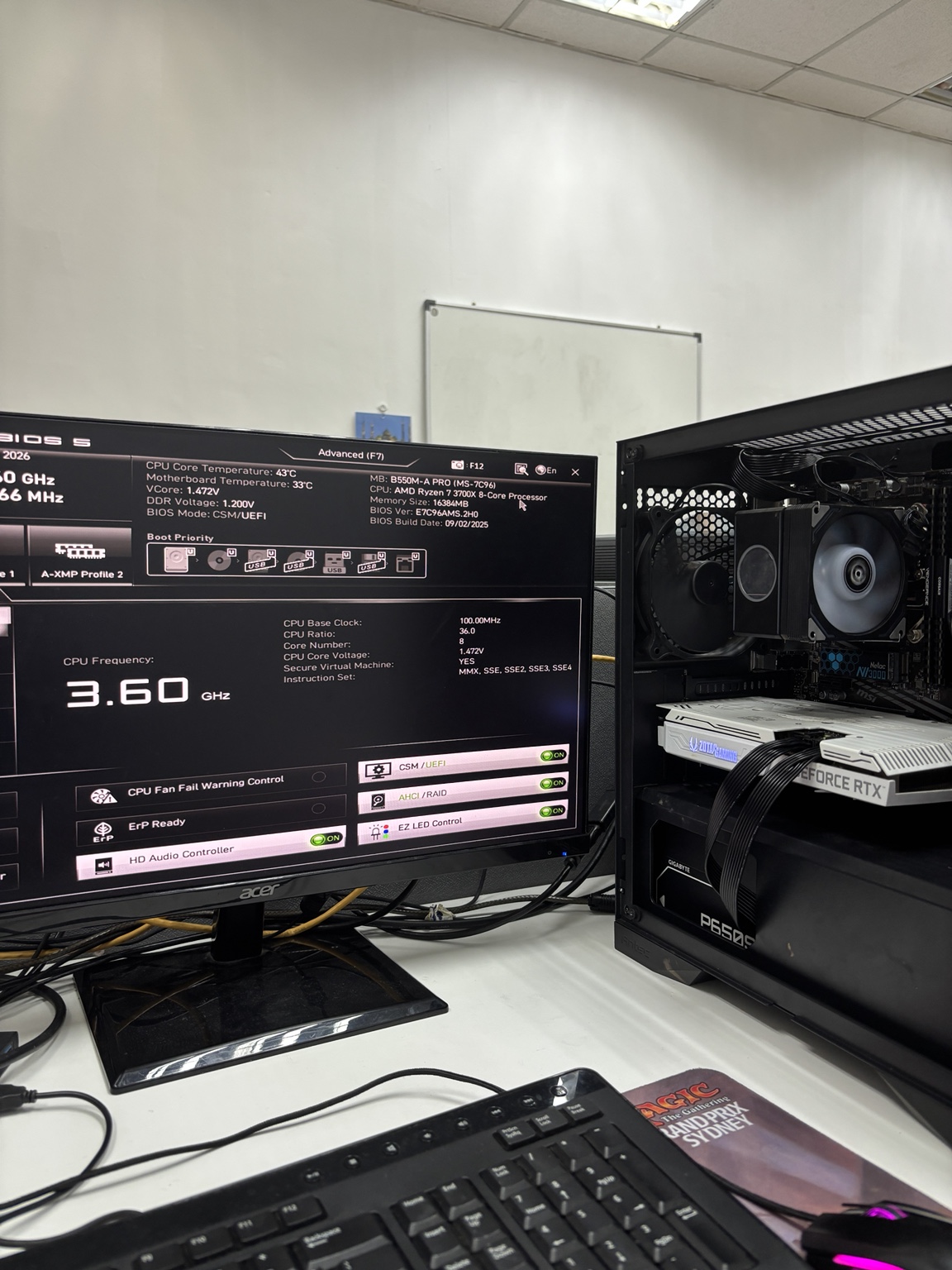 PC refurbishment work